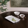 VIDA Bamboo Medium Rectangular Tray-White