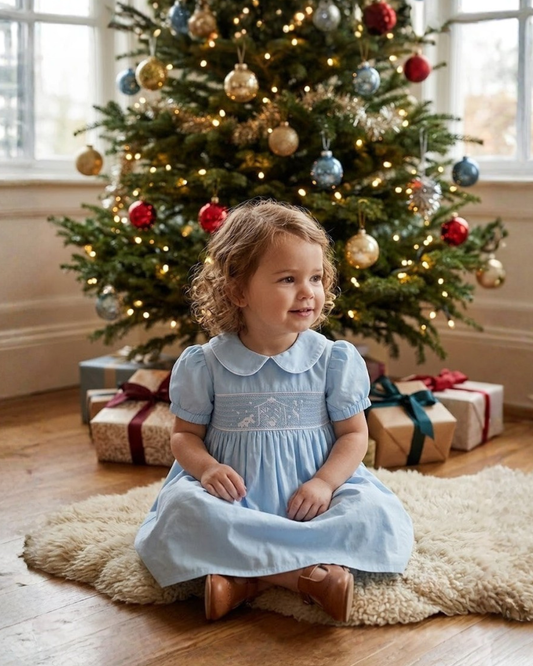 Light Blue Nativity Dress