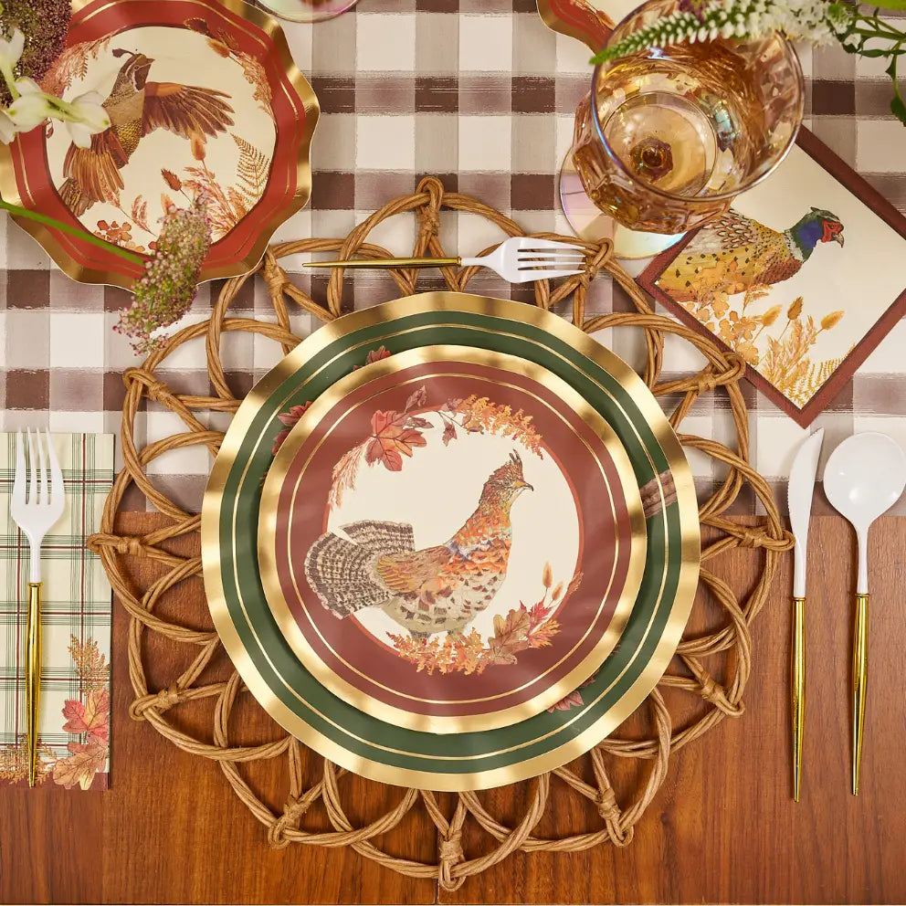 Woodland Harvest Salad Plates