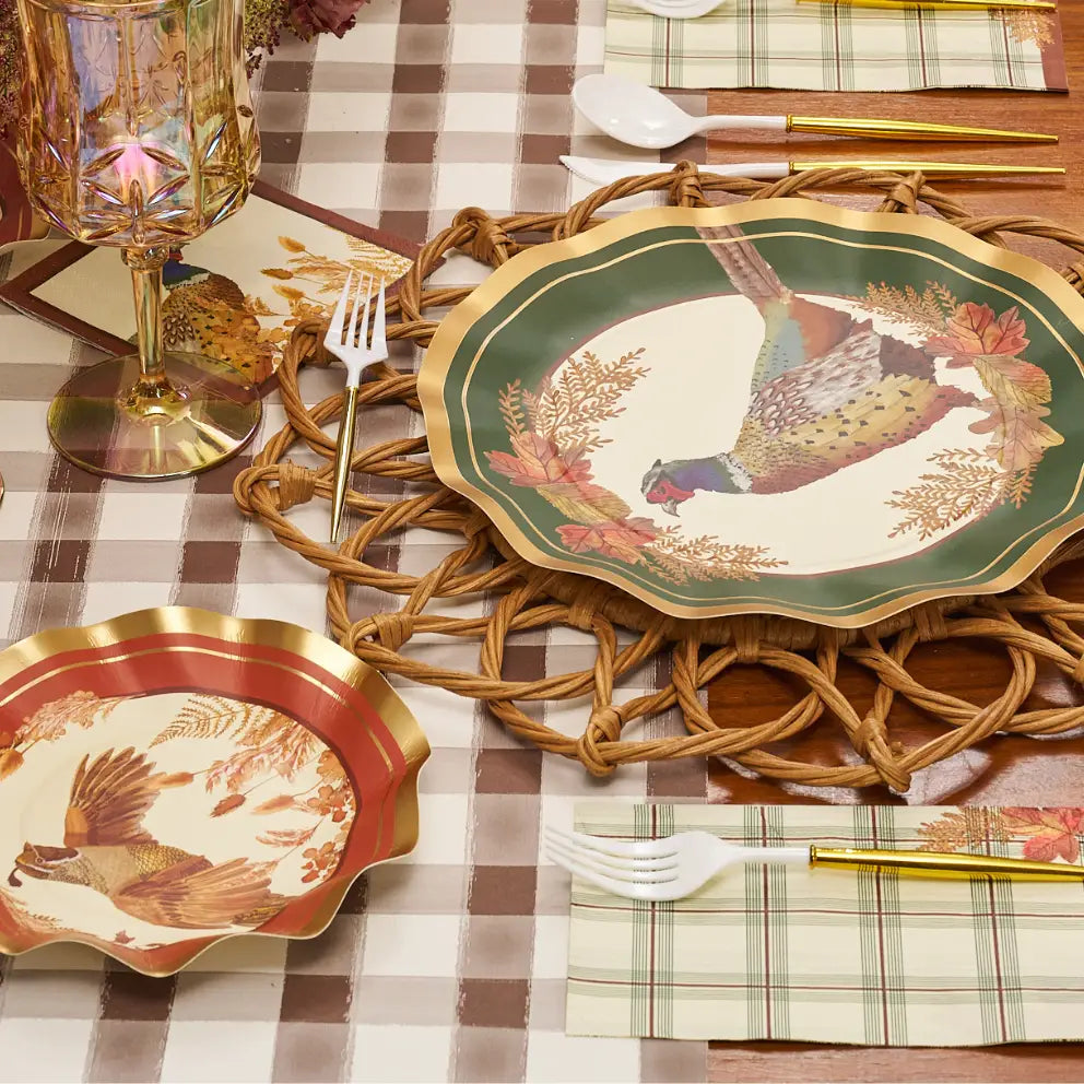 Woodland Harvest Dinner Plates