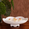 VIDA Amelia Pedastal Cake Plate White