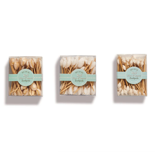 Seashell Hors D'Oeuvre Pick in Gift Box