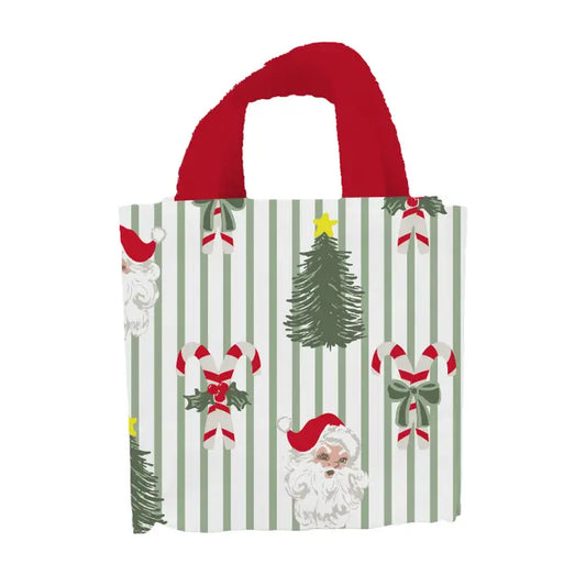 Petite Carry Tote Peppermint Pine