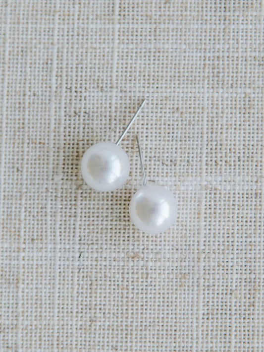 Hogan Pearl Earings