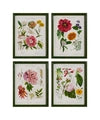 16" Floral Framed Wall Art