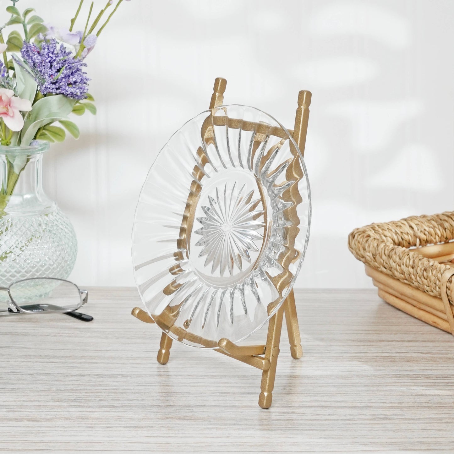 Bard's Satin Metal Easel Small