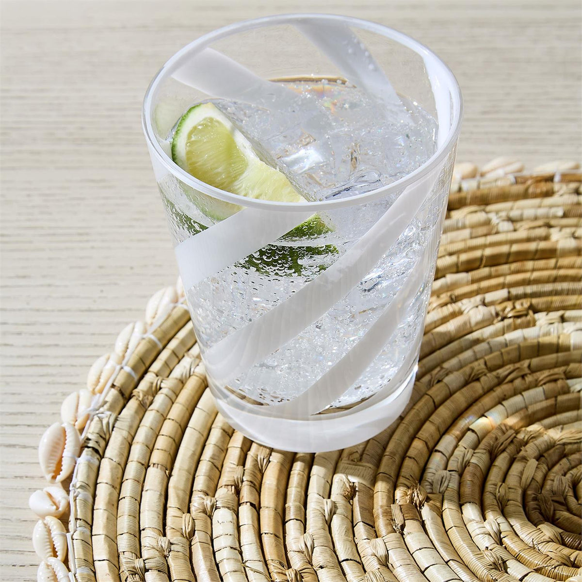 White Drinking Glasses