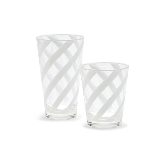 White Drinking Glasses