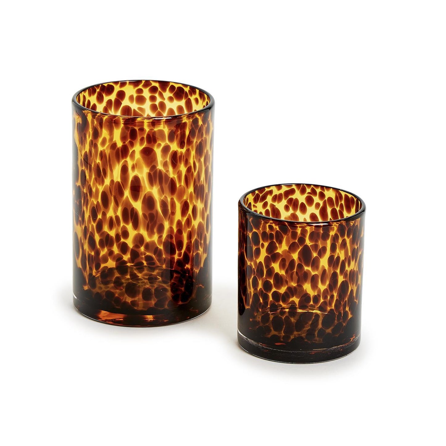 Tortoise Shell Candleholder/Vases