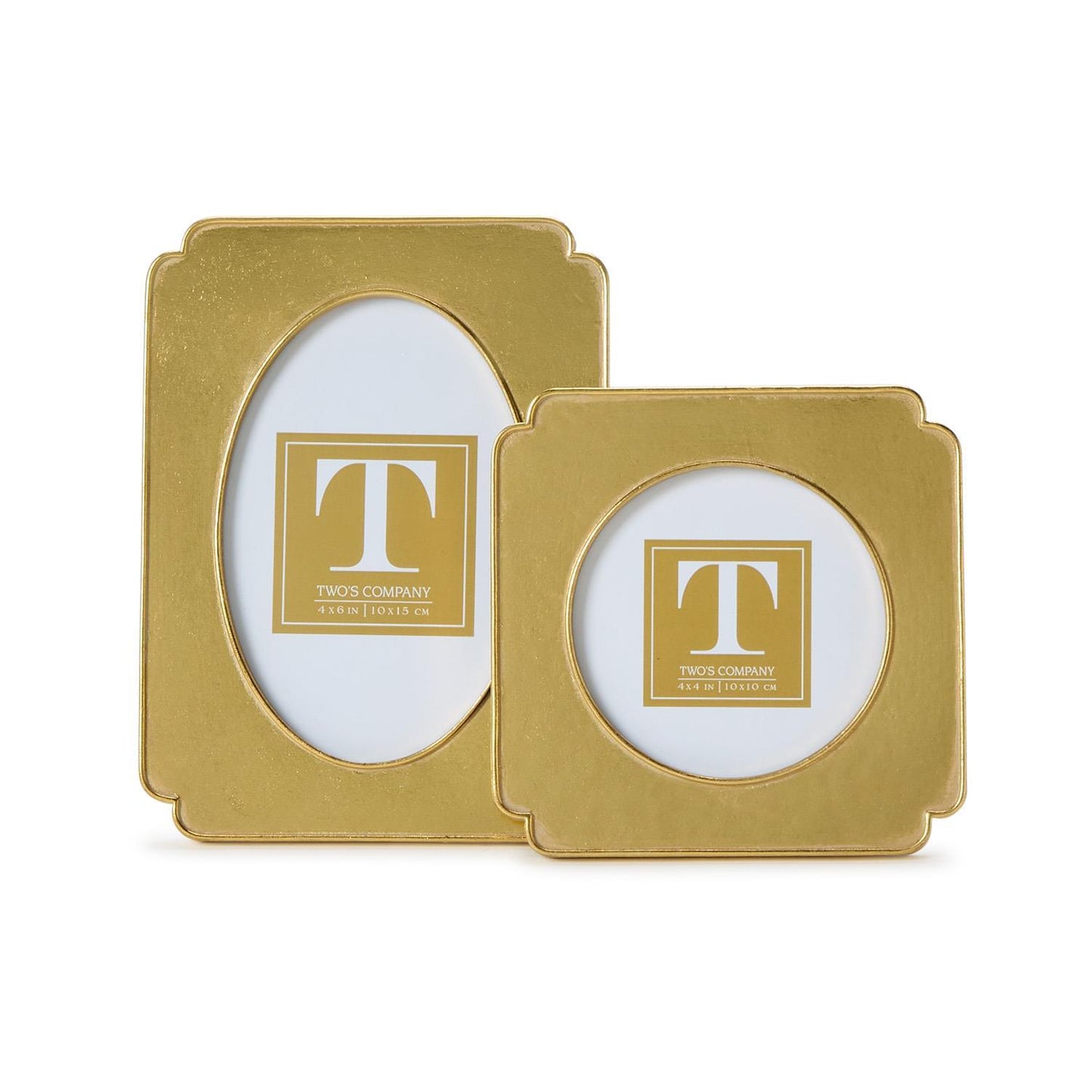 Gold Leaf Photo Frames