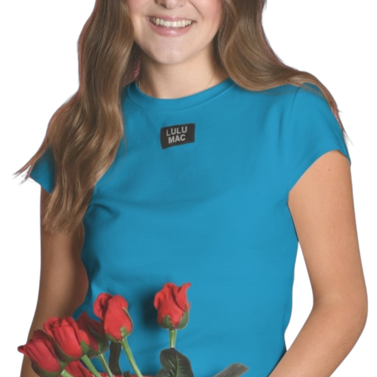 Lulu Mac Teal Baby Doll Top