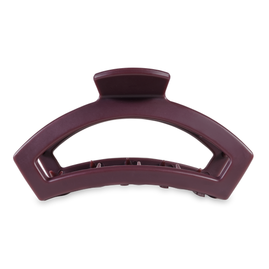 Open Hair Clip | Large | Burgundy Bliss