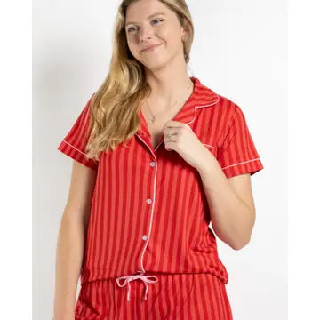 Carissa Stripe pj set