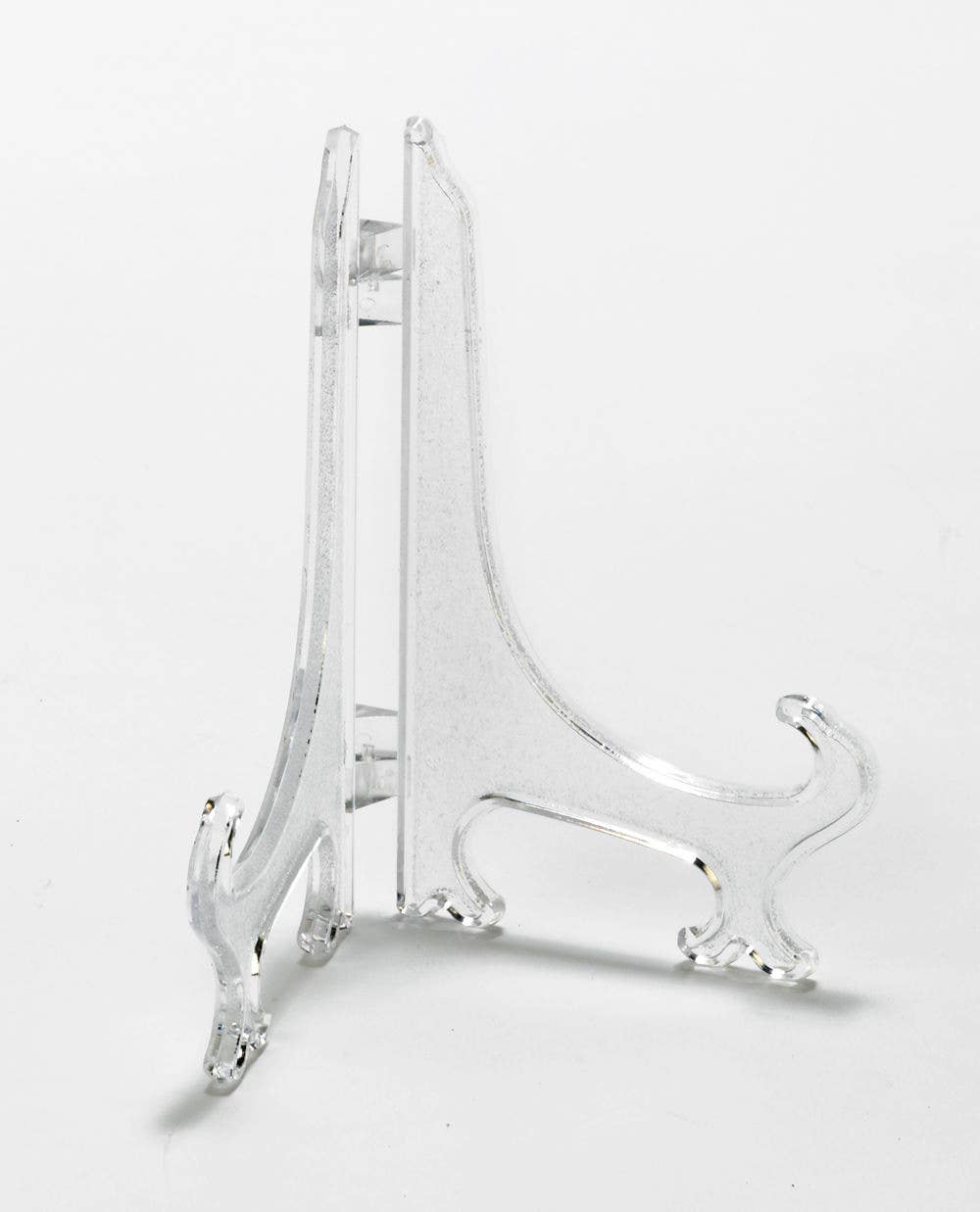Hinged Acrylic Stands - Frosted