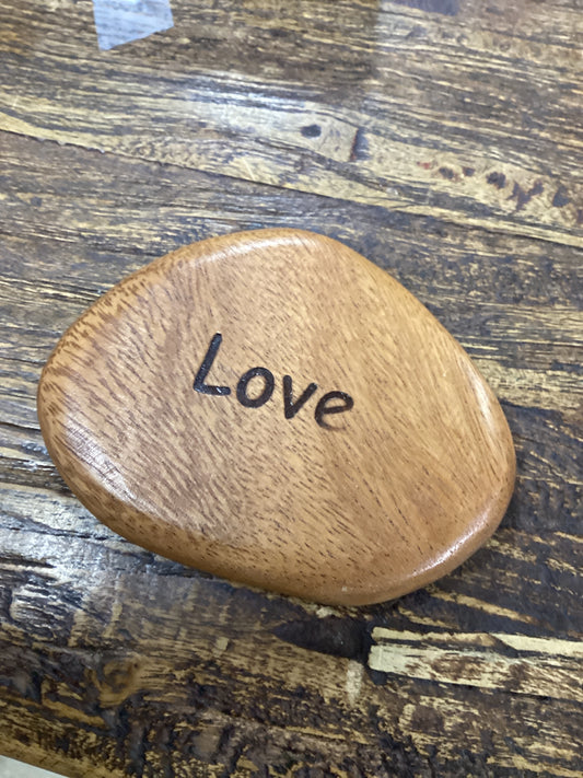 Inspirational Word Wood