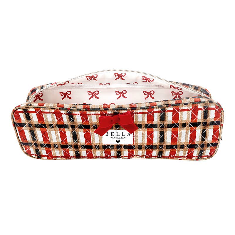 Quilted Hair Tool Bag - Plaid