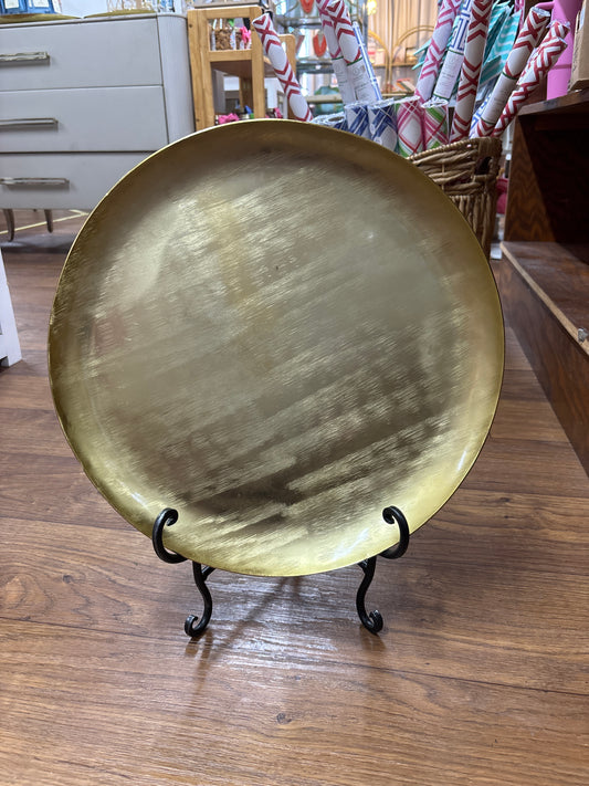 Large Gold Platter