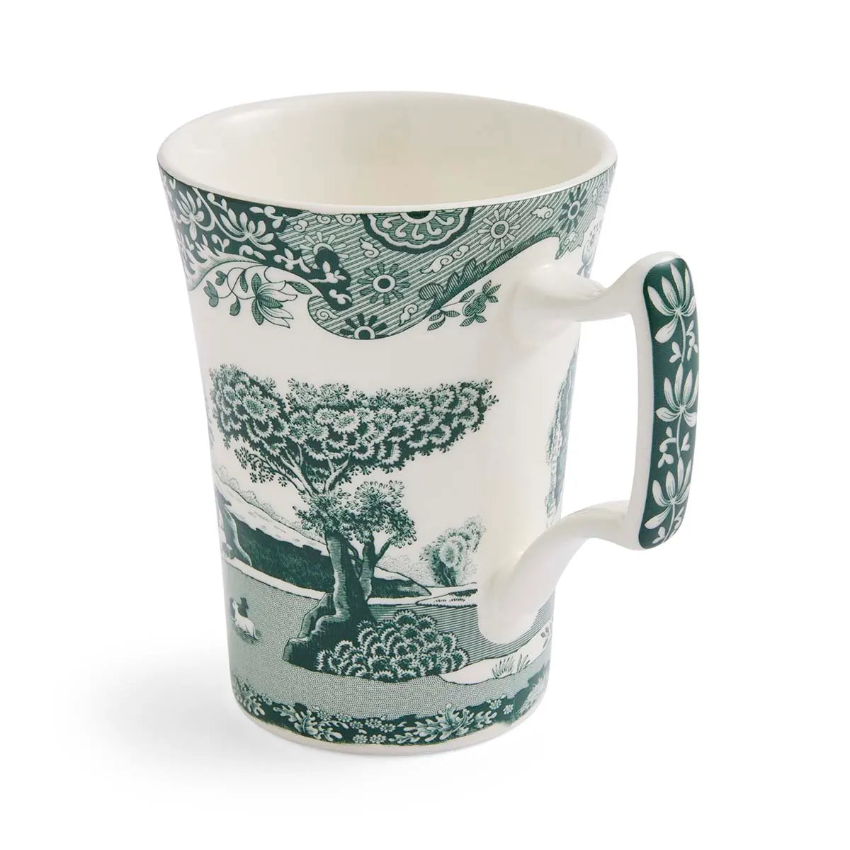 Green Italian Spode Mug