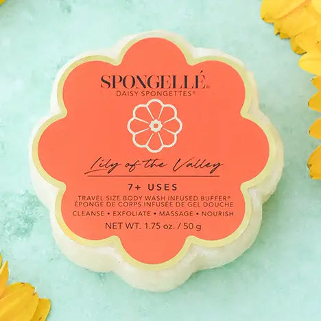 Lily of The Valley Daisy Spongette