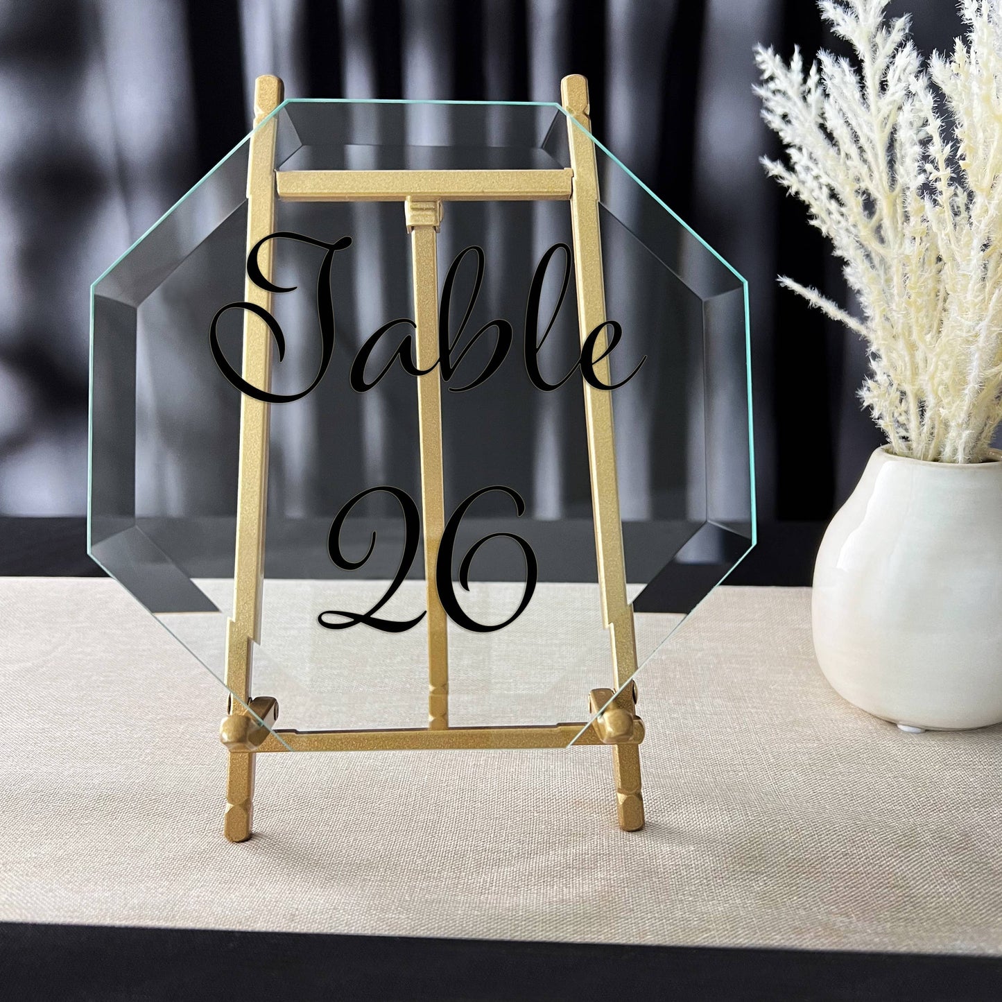 Bard's Satin Metal Easel Small