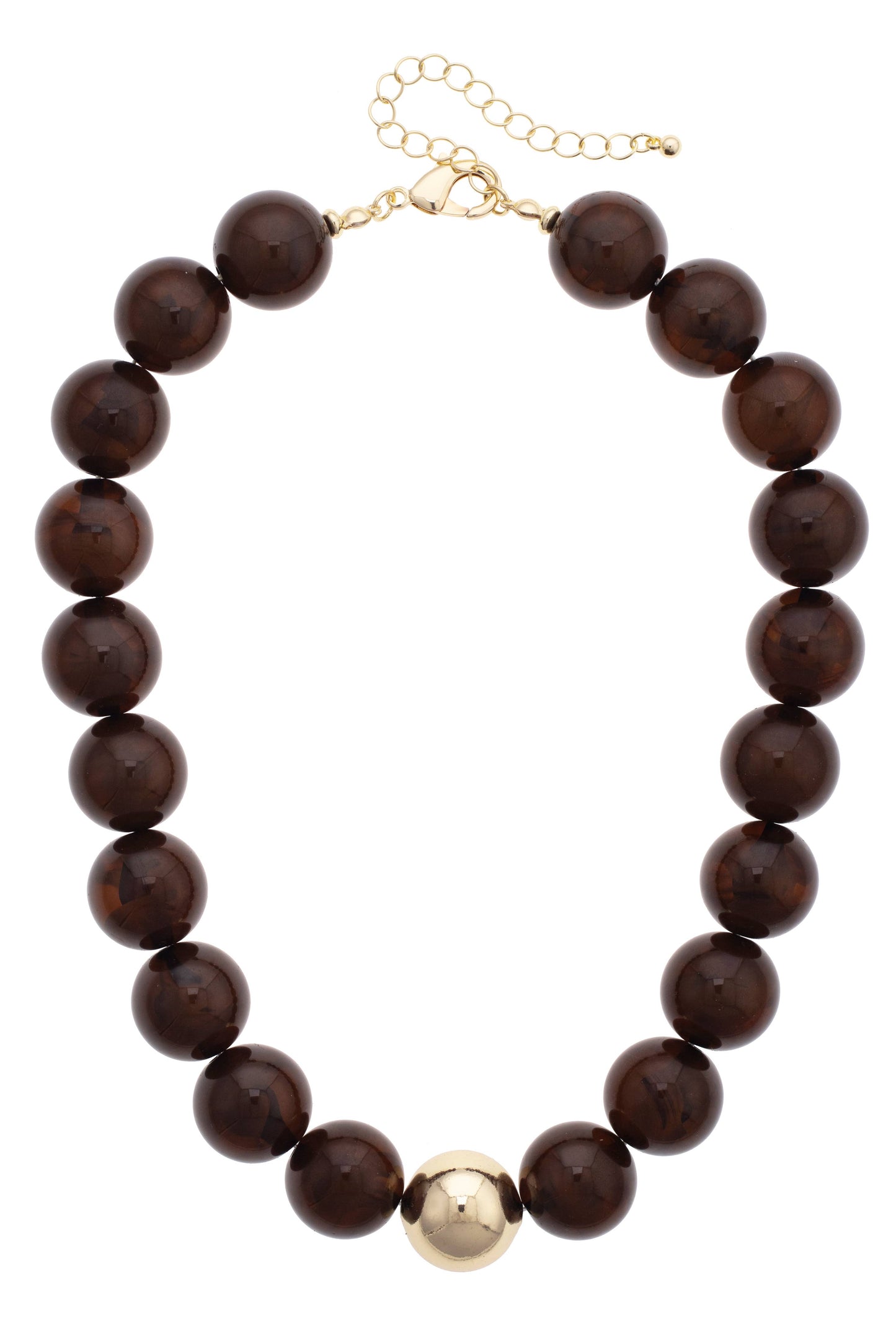 Marjorie Fall Beaded Necklace