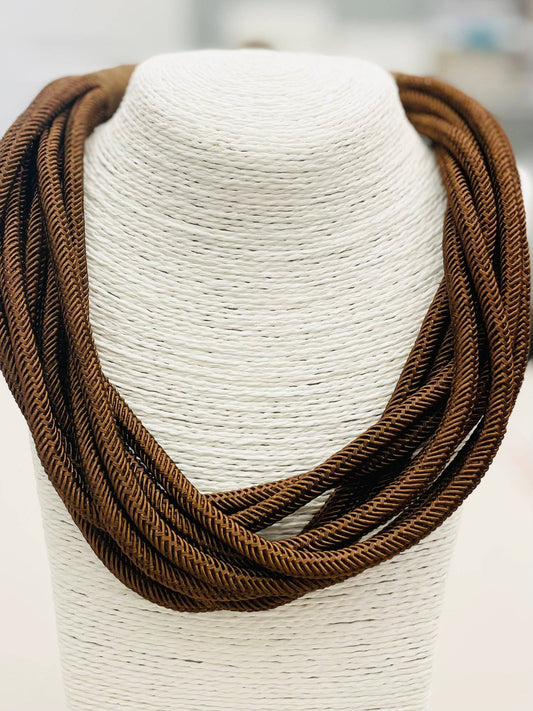 "Original" Slub 8-strand (espresso) NK607