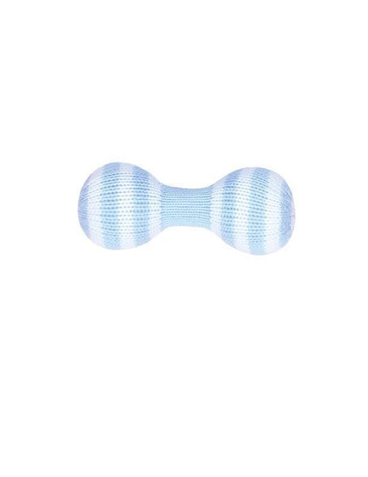 Knit Rattle in Blue
