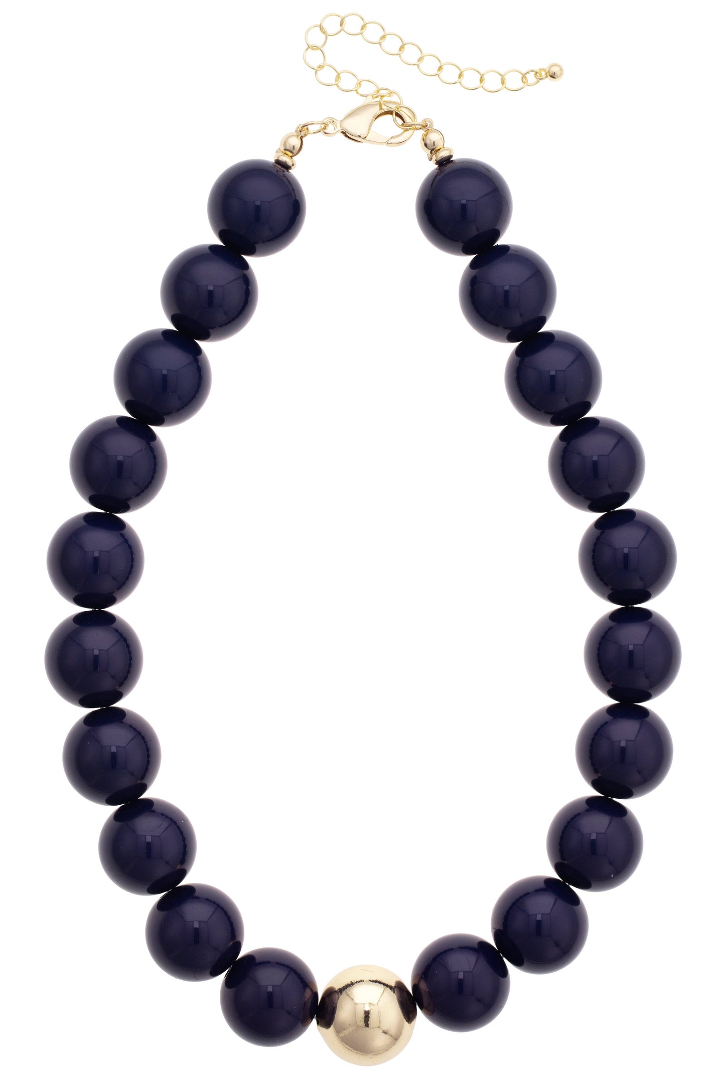 Marjorie Game Day Beaded Necklace