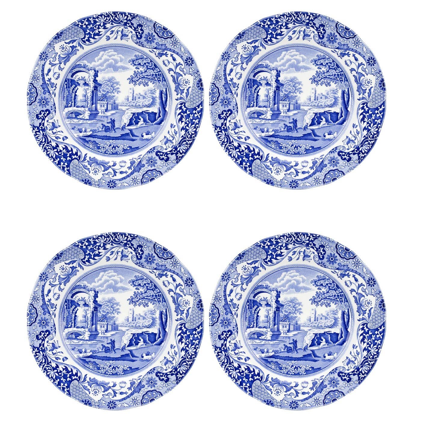 Spode Blue Italian Dinner Plate