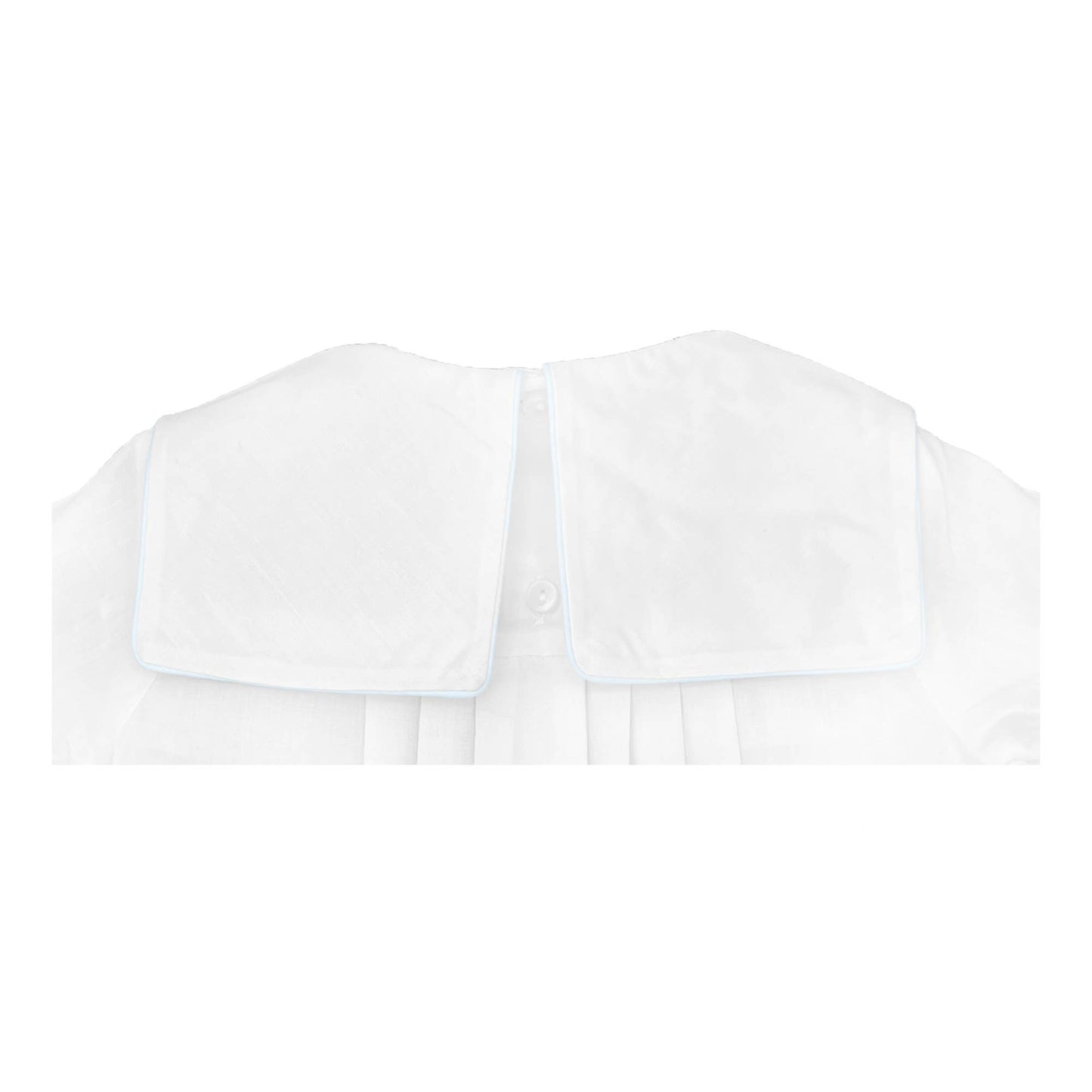 Boy Bubble with Train Embroidery in White