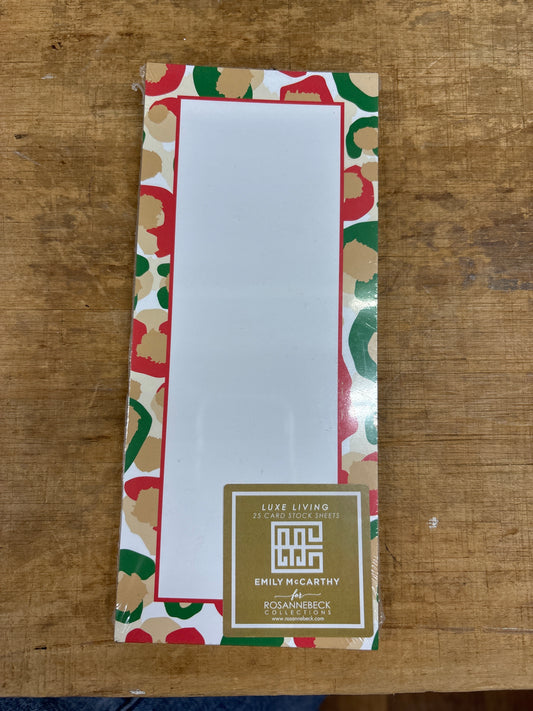 Luxe Living Notepad