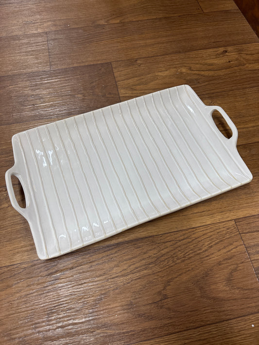 Large Stoneware Tray