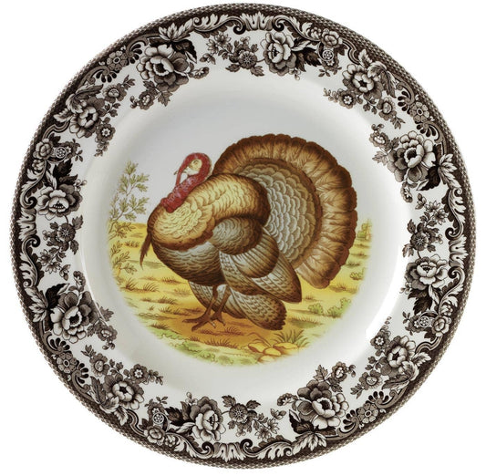Spode Woodland Dinner Plate 10.5 inch (Turkey)