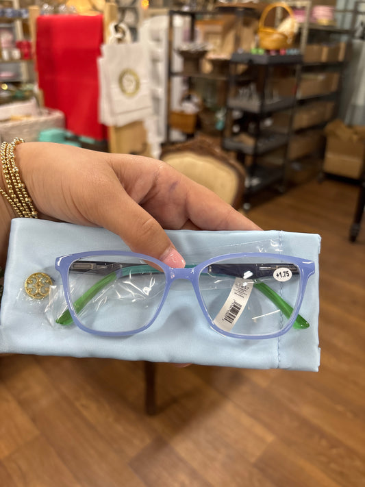 Mary Square Readers Anamarie Navy +1.75