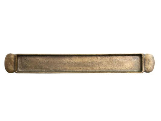 Aluminum Tray, Antique Gold Finish
