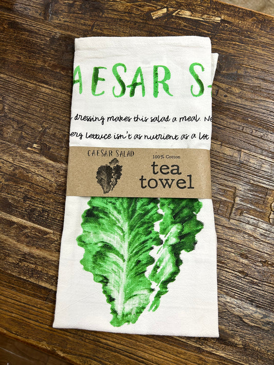 Caesar Salad Tea Towel