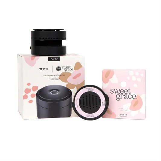 Sweet Grace Car Fragrance Diffuser Set