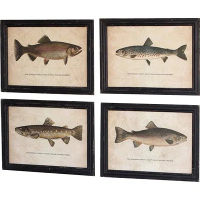 Framed Trout Prints