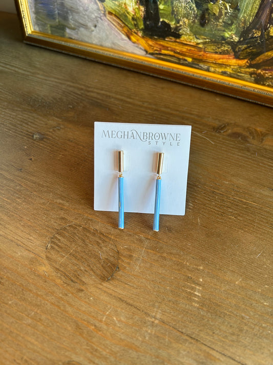 Meghan Browne Blue Earrings