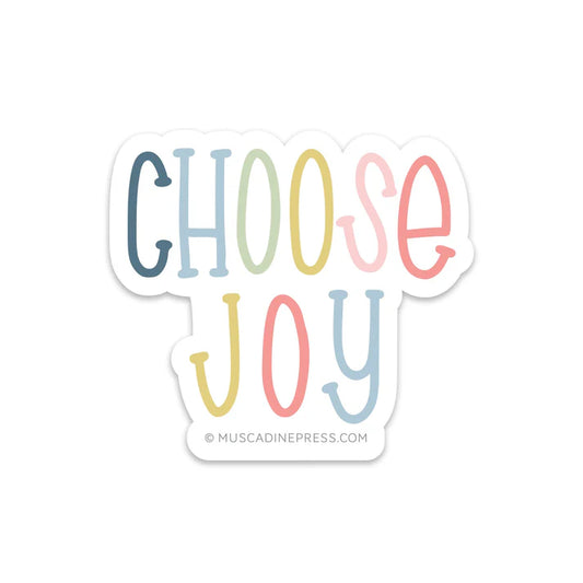 Choose Joy Vinyl Sticker
