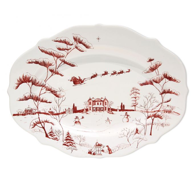 Juliska Country Estate Winter Frolic 15" Platter