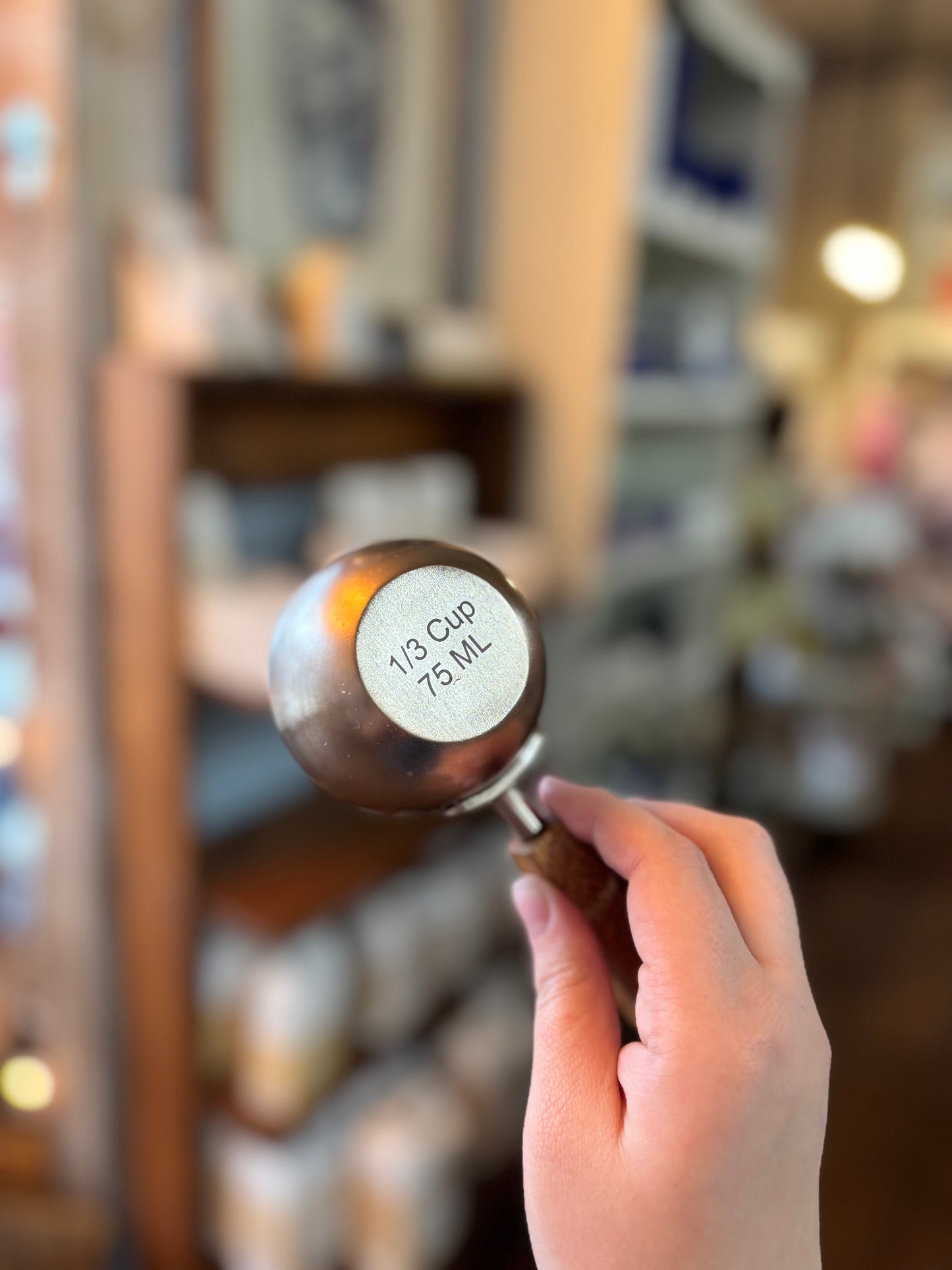 Blue and White Measuring Cup Set