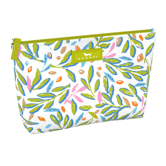 Twiggy Slim Makeup Bag Small - Olive or Twist