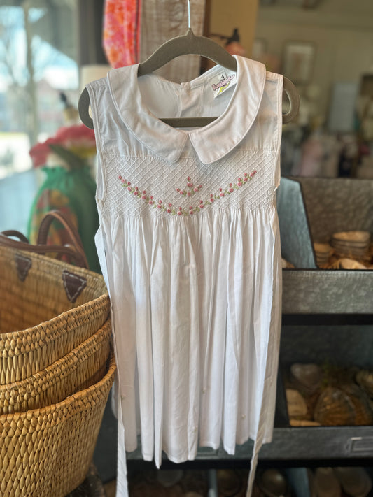 Smocked Rose Dress