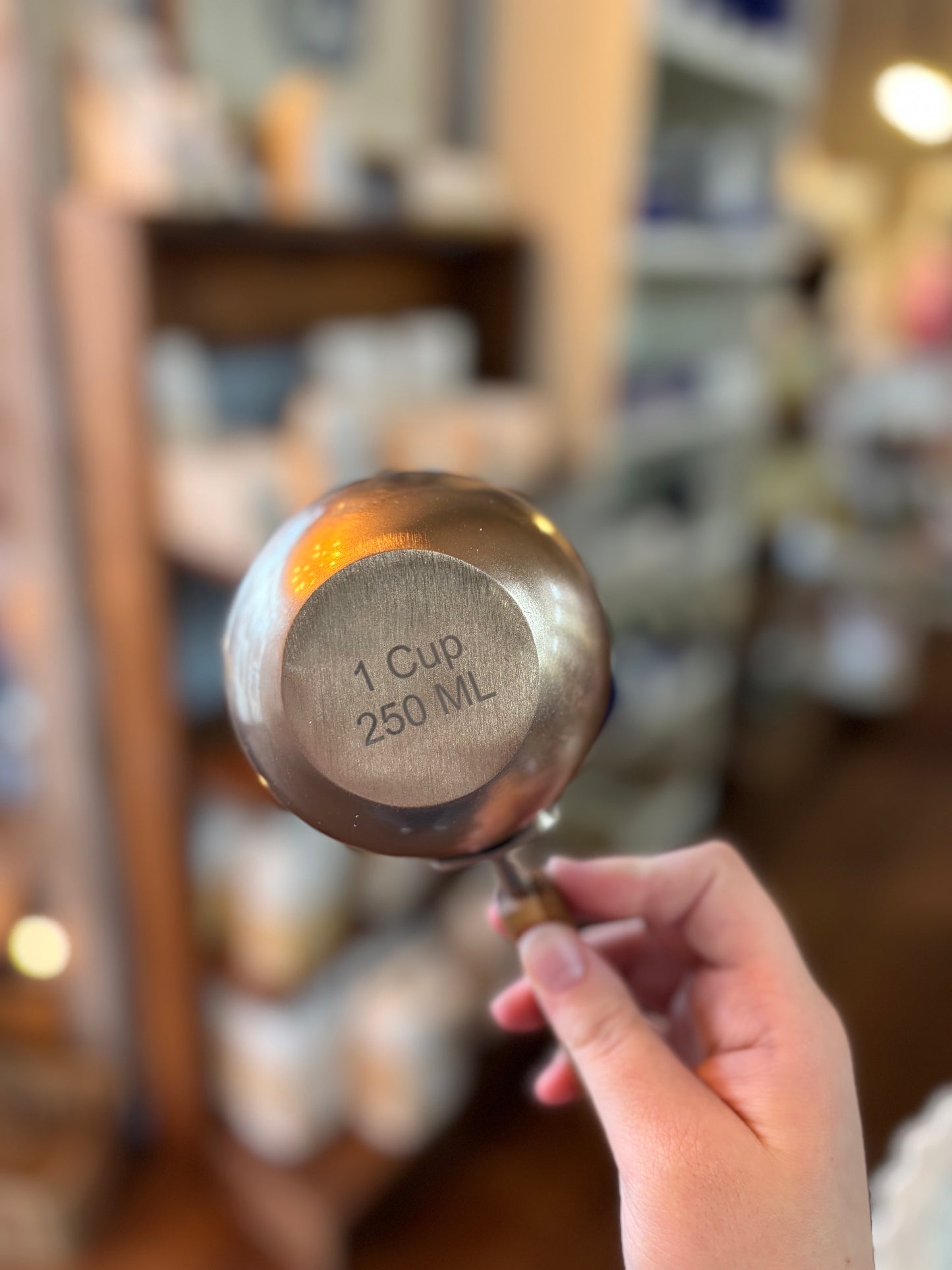 Blue and White Measuring Cup Set