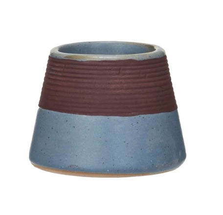 Stoneware Match Holder with Strike Pad