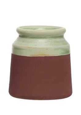 Stoneware Match Holder with Strike Pad
