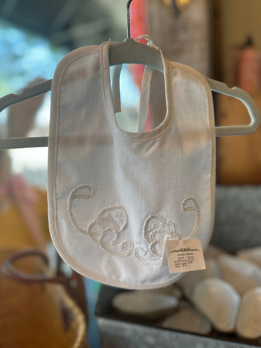 White Heirloom Bib