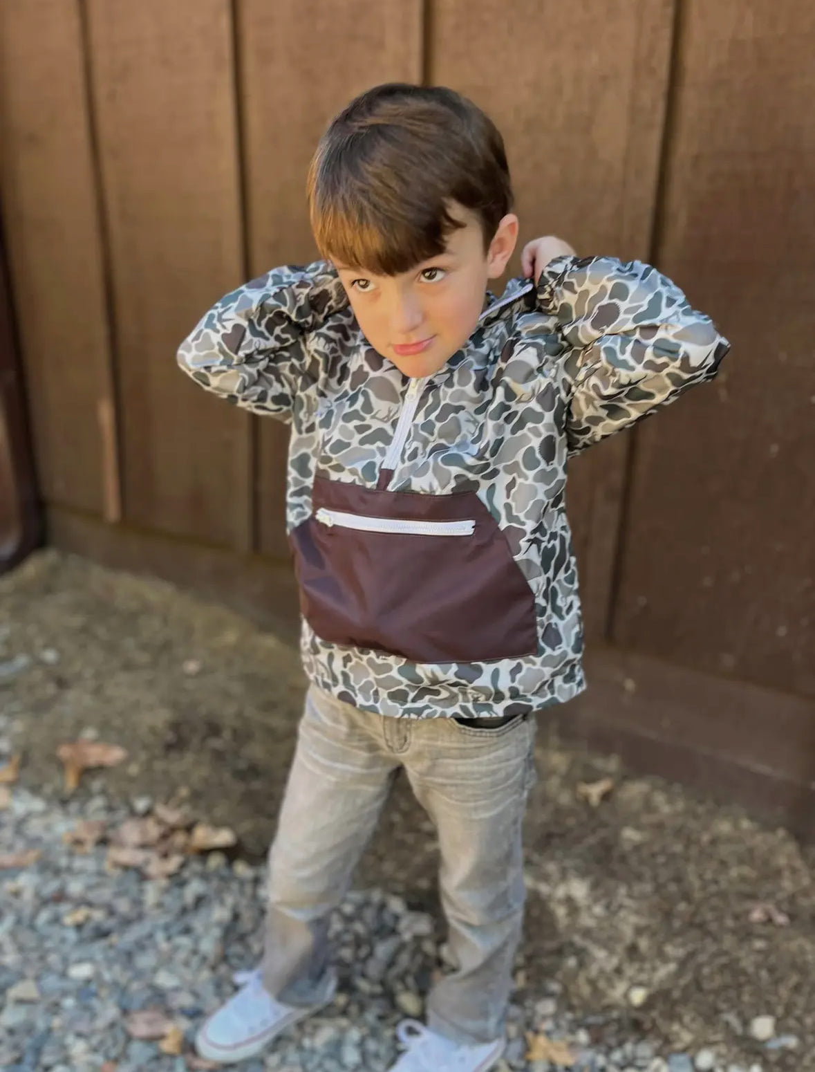 Camo Rain Jacket