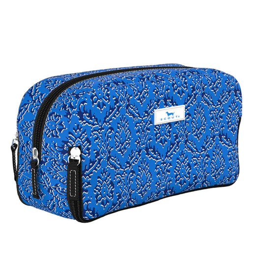 3-Zip Toiletry Bag - Merci Beau Blue